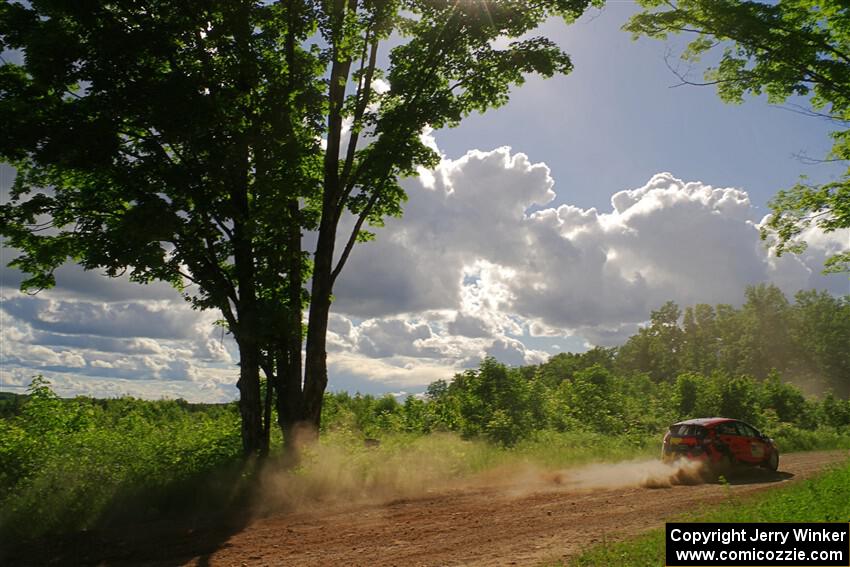 Nikhil Thakur / Brandon Pace Ford Fiesta ST on SS5, Chainsaw Junksin.