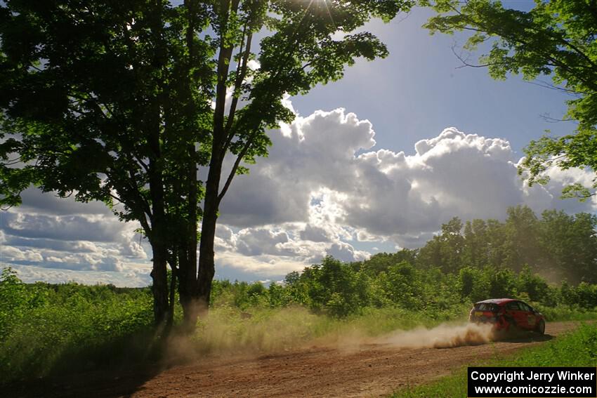 Nikhil Thakur / Brandon Pace Ford Fiesta ST on SS5, Chainsaw Junksin.