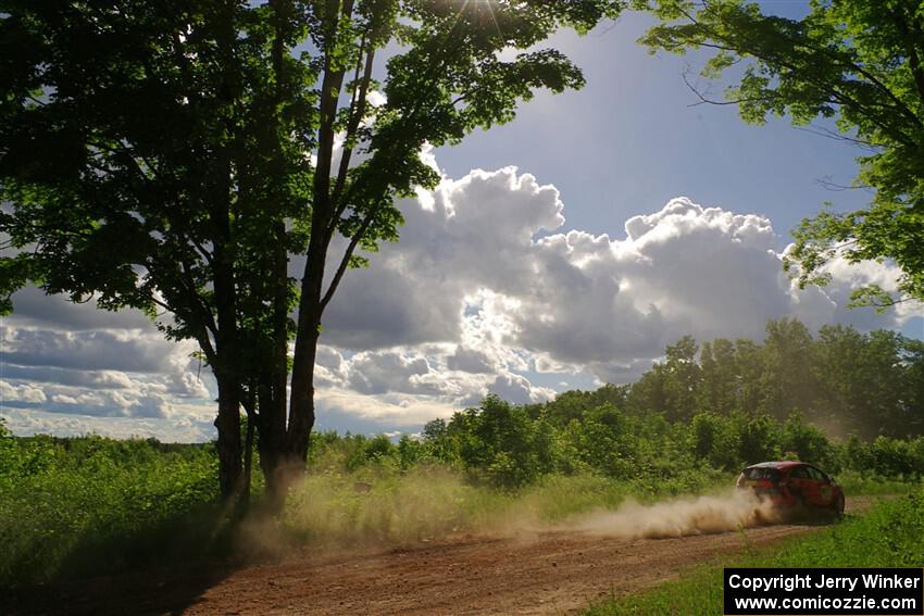 Nikhil Thakur / Brandon Pace Ford Fiesta ST on SS5, Chainsaw Junksin.