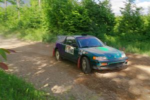 Maegan Burkart / Joanna Seaman Honda CRX Si on SS5, Chainsaw Junksin.