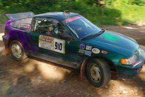 Maegan Burkart / Joanna Seaman Honda CRX Si on SS5, Chainsaw Junksin.