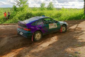 Maegan Burkart / Joanna Seaman Honda CRX Si on SS5, Chainsaw Junksin.