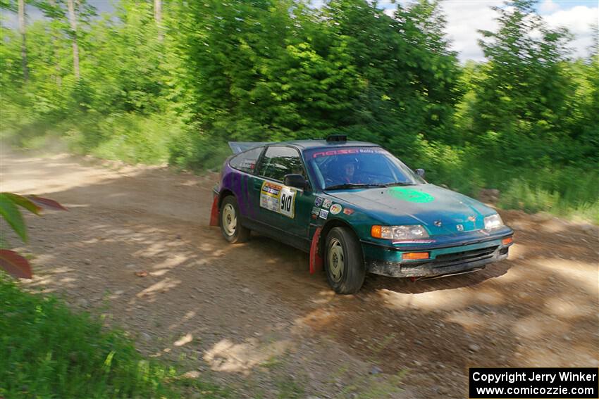 Maegan Burkart / Joanna Seaman Honda CRX Si on SS5, Chainsaw Junksin.