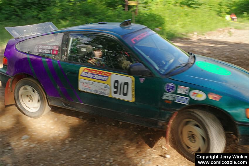 Maegan Burkart / Joanna Seaman Honda CRX Si on SS5, Chainsaw Junksin.