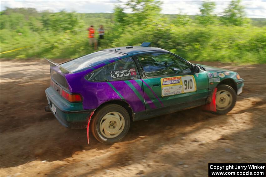 Maegan Burkart / Joanna Seaman Honda CRX Si on SS5, Chainsaw Junksin.