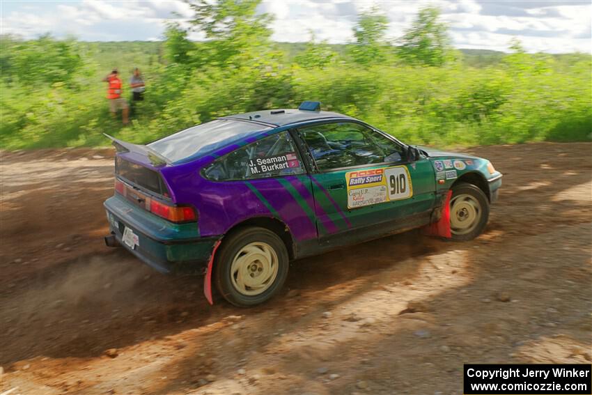 Maegan Burkart / Joanna Seaman Honda CRX Si on SS5, Chainsaw Junksin.