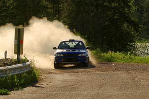 Connor Himes / Aleut Hatfield Subaru Impreza on SS6, Camp 3 South.