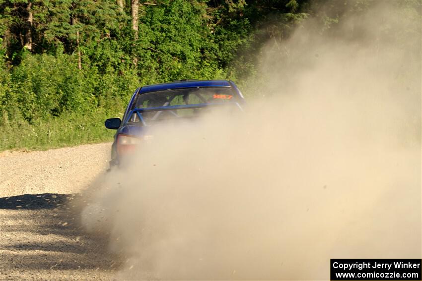 Jimmy Pelizzari / Bryce Proseus Subaru WRX on SS6, Camp 3 South.