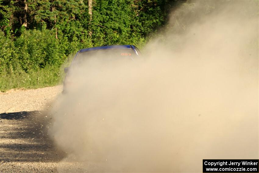 Jimmy Pelizzari / Bryce Proseus Subaru WRX on SS6, Camp 3 South.