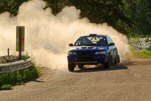 Connor Himes / Aleut Hatfield Subaru Impreza on SS6, Camp 3 South.