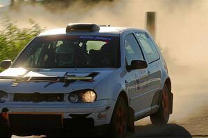 John Gusmano / Zack Goldstein VW GTI on SS6, Camp 3 South.
