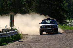 Mohammad Salehi / Artur Stepanov BMW 325is on SS6, Camp 3 South.