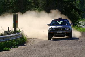 Mohammad Salehi / Artur Stepanov BMW 325is on SS6, Camp 3 South.