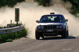 Mohammad Salehi / Artur Stepanov BMW 325is on SS6, Camp 3 South.