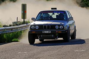 Mohammad Salehi / Artur Stepanov BMW 325is on SS6, Camp 3 South.