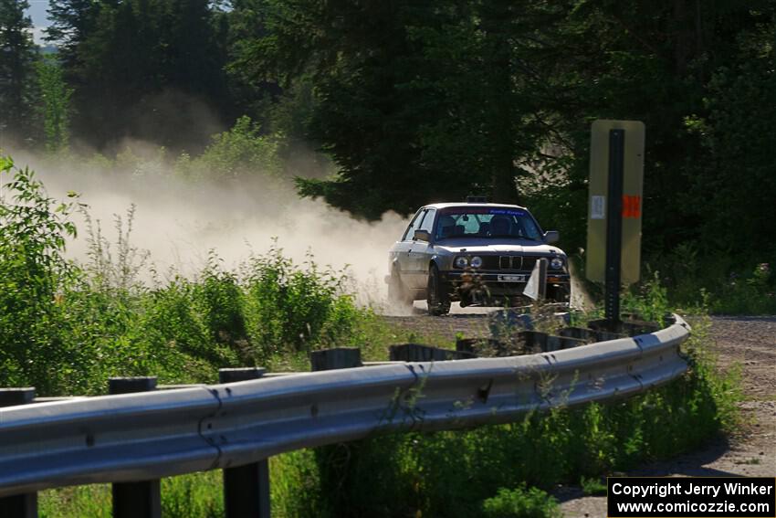 Mohammad Salehi / Artur Stepanov BMW 325is on SS6, Camp 3 South.