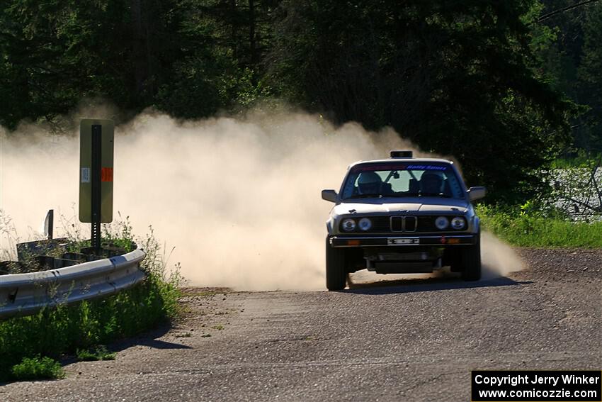 Mohammad Salehi / Artur Stepanov BMW 325is on SS6, Camp 3 South.