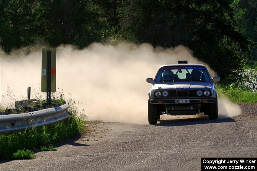 Mohammad Salehi / Artur Stepanov BMW 325is on SS6, Camp 3 South.