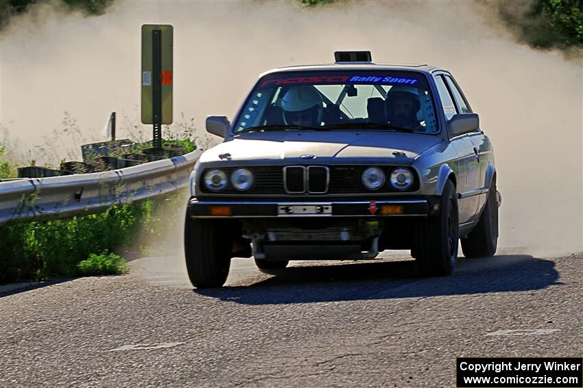 Mohammad Salehi / Artur Stepanov BMW 325is on SS6, Camp 3 South.
