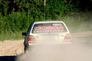 Heath Shively / Shanti Witt VW Golf on SS6, Camp 3 South.