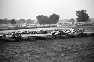 Formula Vee/440 race: First lap at turn 5.(2)