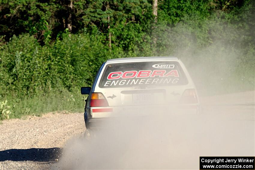 Heath Shively / Shanti Witt VW Golf on SS6, Camp 3 South.