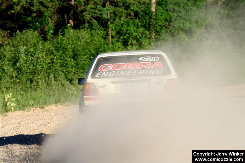 Heath Shively / Shanti Witt VW Golf on SS6, Camp 3 South.