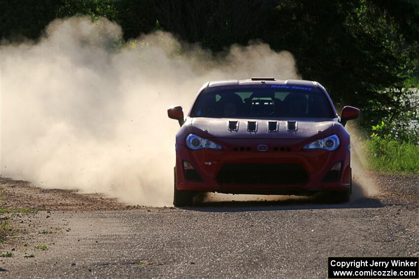 Eric Anderson / Taylor Haelterman Toyota FR-S on SS6, Camp 3 South.