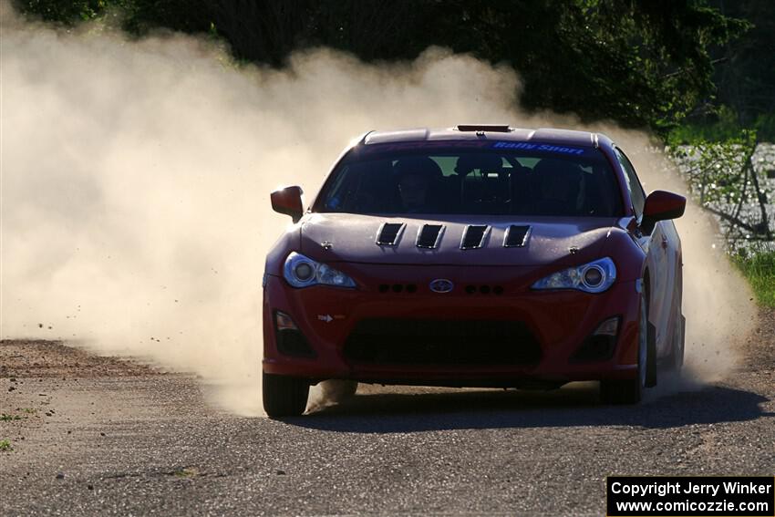 Eric Anderson / Taylor Haelterman Toyota FR-S on SS6, Camp 3 South.