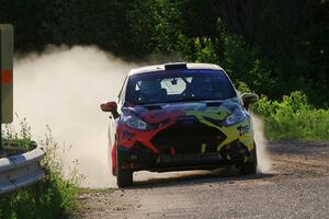 Nikhil Thakur / Brandon Pace Ford Fiesta ST on SS6, Camp 3 South.
