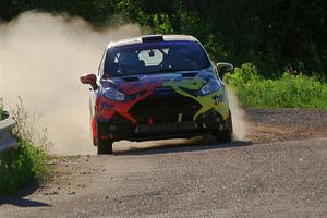 Nikhil Thakur / Brandon Pace Ford Fiesta ST on SS6, Camp 3 South.