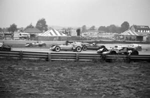 Formula Vee/440 race: First lap at turn 5.(4)