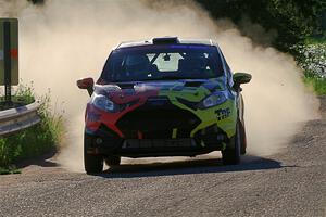 Nikhil Thakur / Brandon Pace Ford Fiesta ST on SS6, Camp 3 South.