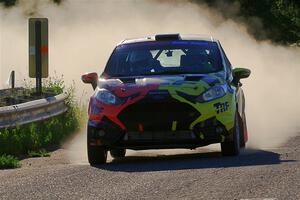 Nikhil Thakur / Brandon Pace Ford Fiesta ST on SS6, Camp 3 South.