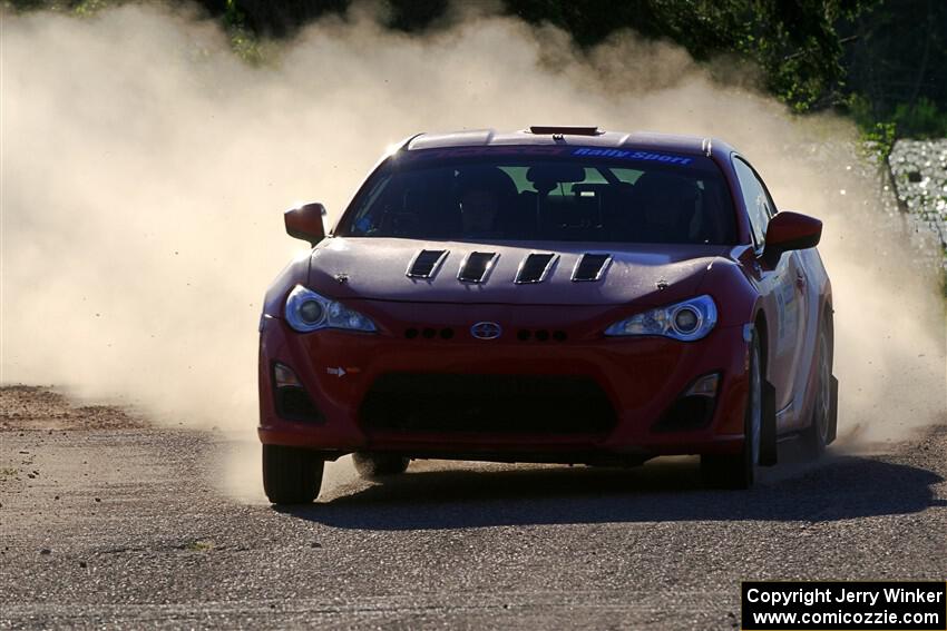 Eric Anderson / Taylor Haelterman Toyota FR-S on SS6, Camp 3 South.