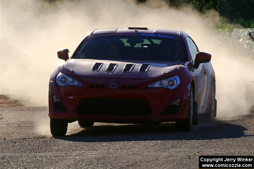Eric Anderson / Taylor Haelterman Toyota FR-S on SS6, Camp 3 South.