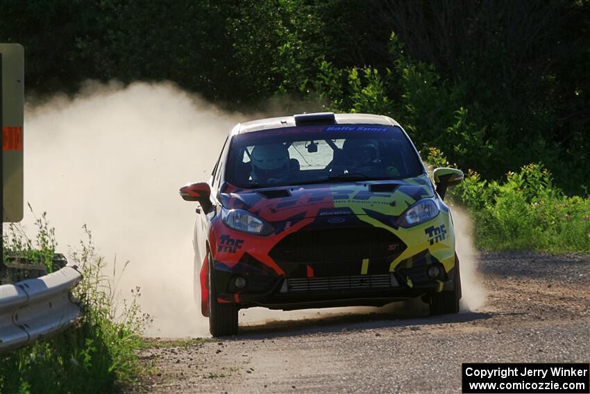 Nikhil Thakur / Brandon Pace Ford Fiesta ST on SS6, Camp 3 South.