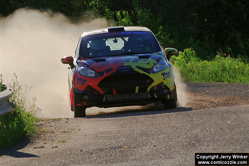 Nikhil Thakur / Brandon Pace Ford Fiesta ST on SS6, Camp 3 South.