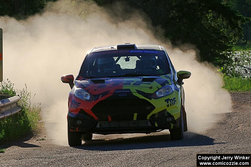 Nikhil Thakur / Brandon Pace Ford Fiesta ST on SS6, Camp 3 South.