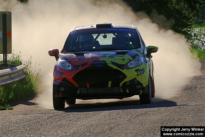 Nikhil Thakur / Brandon Pace Ford Fiesta ST on SS6, Camp 3 South.