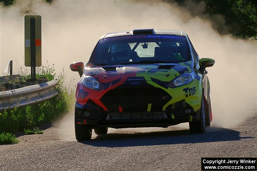 Nikhil Thakur / Brandon Pace Ford Fiesta ST on SS6, Camp 3 South.