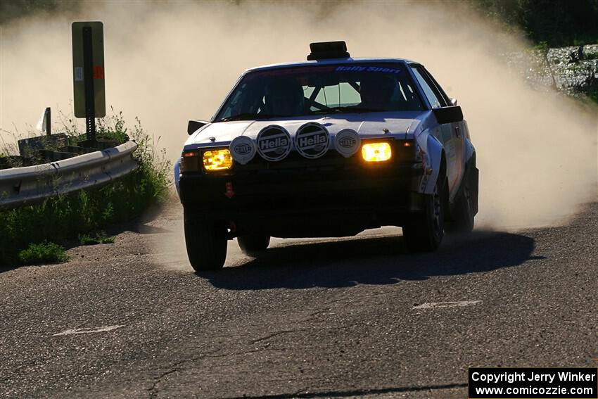Bryce Murphy / Braxton Murphy Toyota Celica GTS on SS6, Camp 3 South.