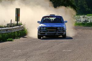 Elena Huizar / Julienne Ciacico BMW 325i on SS6, Camp 3 South.