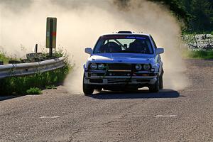 Elena Huizar / Julienne Ciacico BMW 325i on SS6, Camp 3 South.