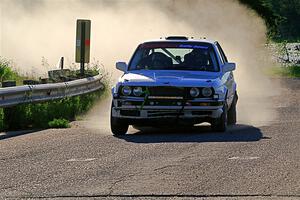 Elena Huizar / Julienne Ciacico BMW 325i on SS6, Camp 3 South.