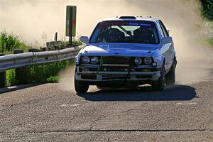 Elena Huizar / Julienne Ciacico BMW 325i on SS6, Camp 3 South.