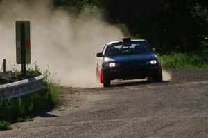Maegan Burkart / Joanna Seaman Honda CRX Si on SS6, Camp 3 South.