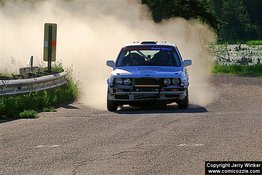 Elena Huizar / Julienne Ciacico BMW 325i on SS6, Camp 3 South.