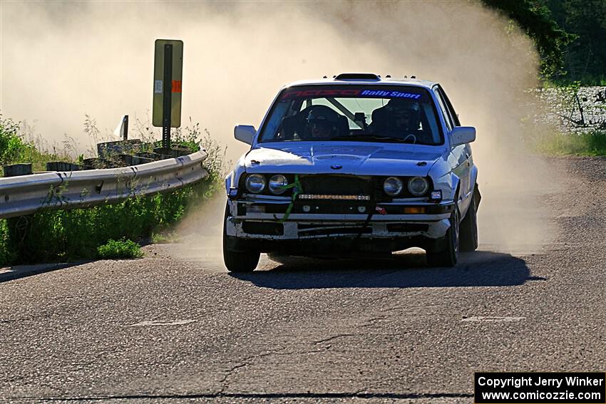 Elena Huizar / Julienne Ciacico BMW 325i on SS6, Camp 3 South.