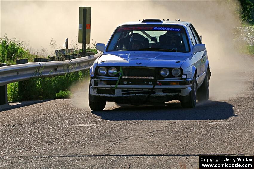 Elena Huizar / Julienne Ciacico BMW 325i on SS6, Camp 3 South.